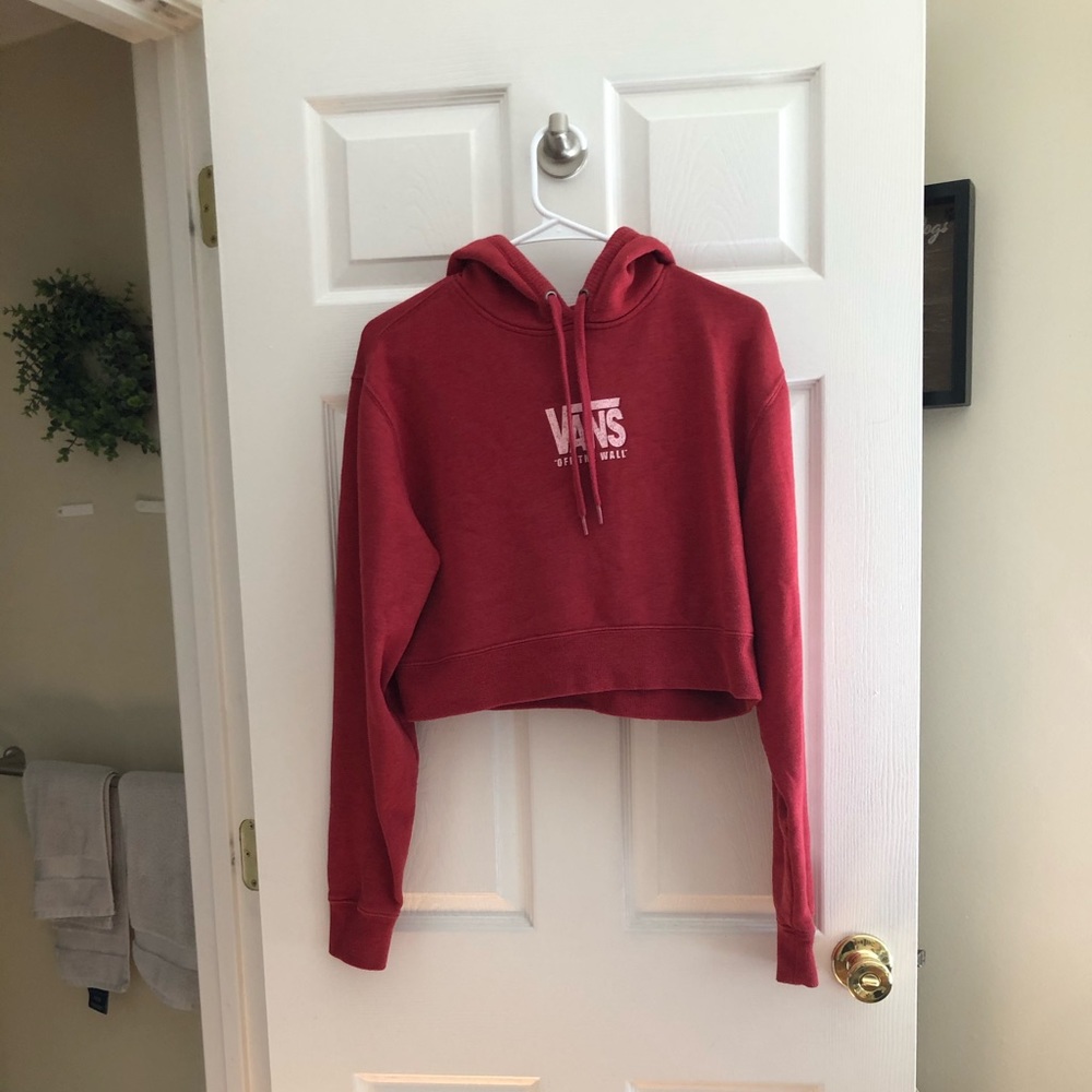 Vans cropped sweatshirt